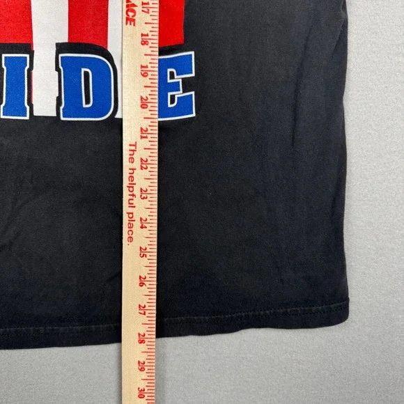 Vintage Snap-on Tools Pride Eagle American Flag Graphic T-Shirt Mens XL Gildan - Picture 6 of 8